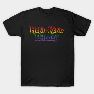 Hong Kong Phooey Titles (rainbow effect) T-Shirt